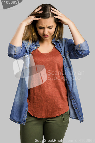 Image of Worried woman