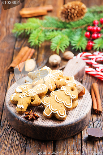 Image of christmas cookies