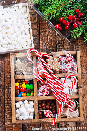 Image of christmas candy