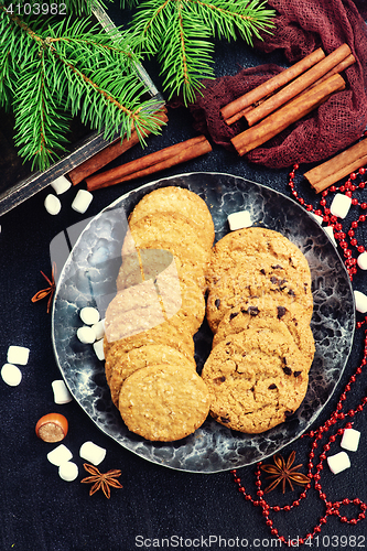 Image of christmas cookies