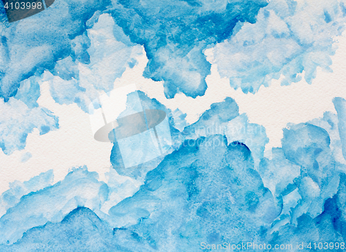 Image of Hand painted watercolor background