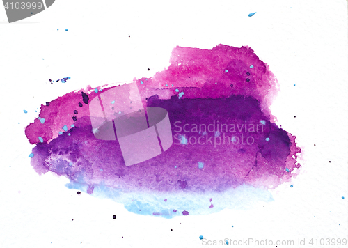 Image of Hand painted watercolor background