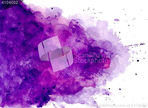 Image of Hand painted watercolor background