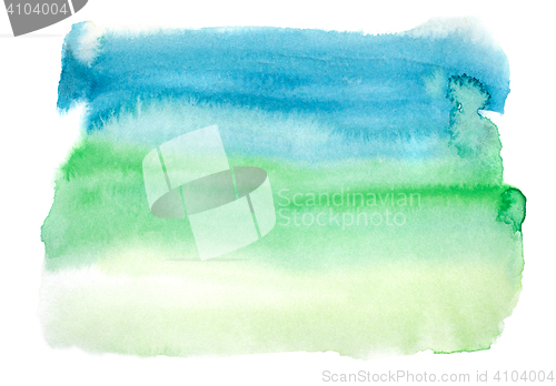 Image of Hand painted watercolor background