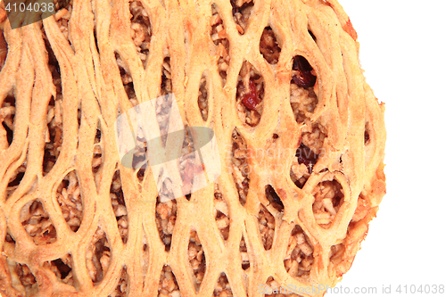 Image of apple pie isolated