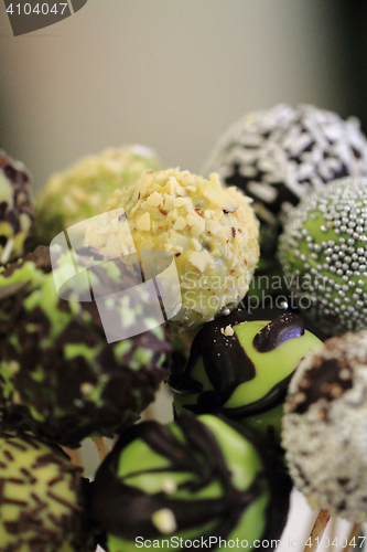 Image of fresh chocolate desserts