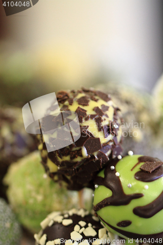 Image of fresh chocolate desserts