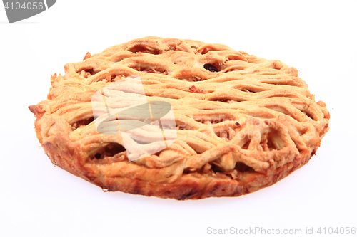 Image of apple pie isolated