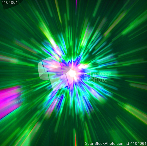 Image of abstract explosion background