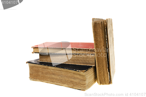 Image of old book on a white background