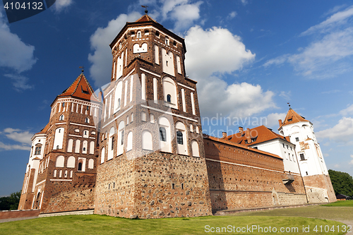 Image of ancient fortress, Belarus