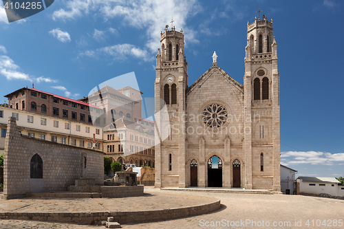 Image of Andohalo cathedral, Antananarivo, Madagascar