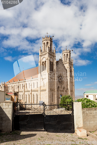 Image of Andohalo cathedral, Antananarivo, Madagascar