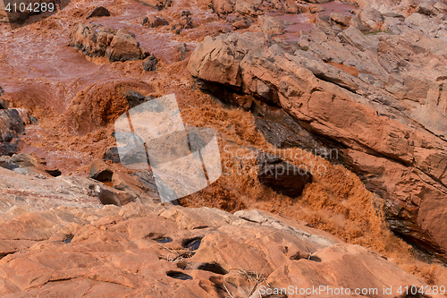 Image of Rapids in the Betsiboka river Madagascar