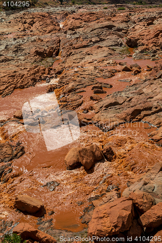 Image of Rapids in the Betsiboka river Madagascar