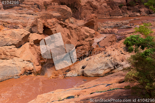 Image of Rapids in the Betsiboka river Madagascar