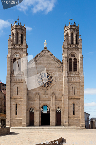Image of Andohalo cathedral, Antananarivo, Madagascar