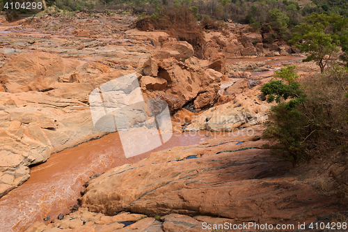 Image of Rapids in the Betsiboka river Madagascar