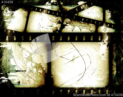 Image of abstract filmstrip