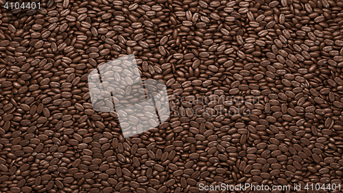 Image of Roasted Coffee beans texture or background