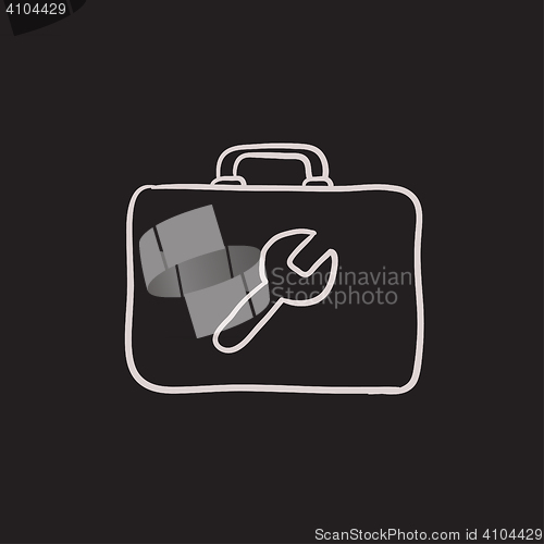 Image of Toolbox sketch icon.