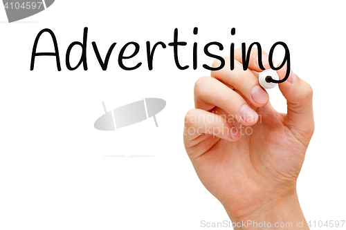 Image of Advertising Hand Black Marker