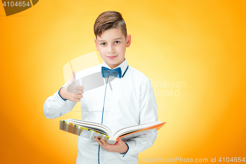 Image of The boy with book
