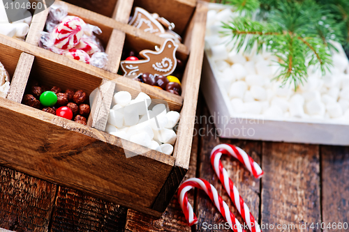 Image of christmas candy