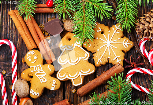 Image of christmas cookies