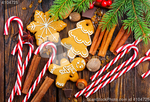 Image of christmas cookies