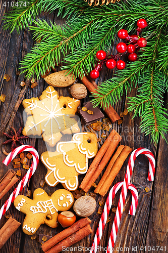 Image of christmas cookies