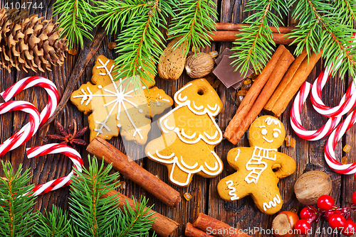 Image of christmas cookies