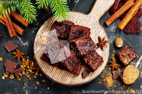 Image of chocolate cake