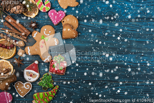 Image of Gingerbreads for new years and christmas