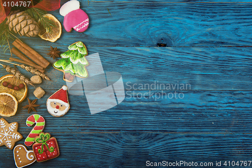 Image of Gingerbreads for new years and christmas