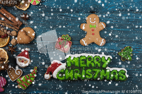 Image of Gingerbreads for new years and christmas