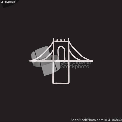 Image of Bridge sketch icon.