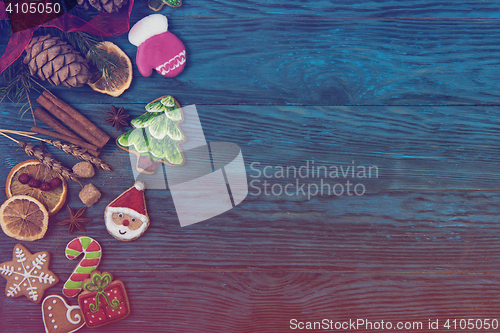 Image of Gingerbreads for new years and christmas