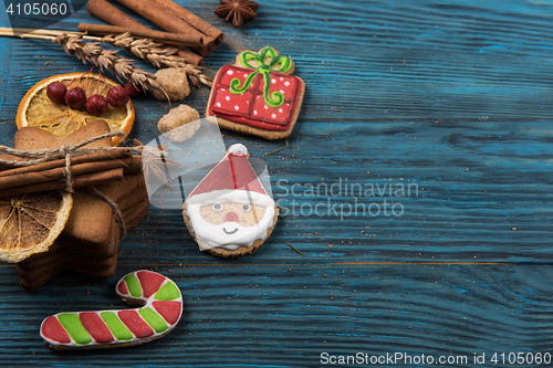 Image of Gingerbreads for new years and christmas