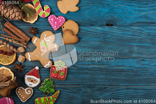 Image of Gingerbreads for new years and christmas