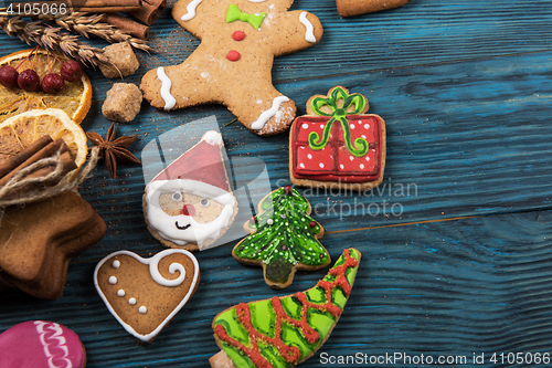 Image of Gingerbreads for new years and christmas