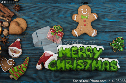 Image of Gingerbreads for new years and christmas