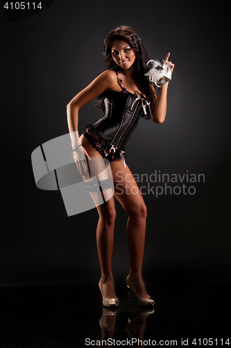 Image of Young Beautiful Woman