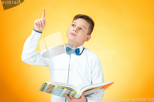 Image of The boy with book