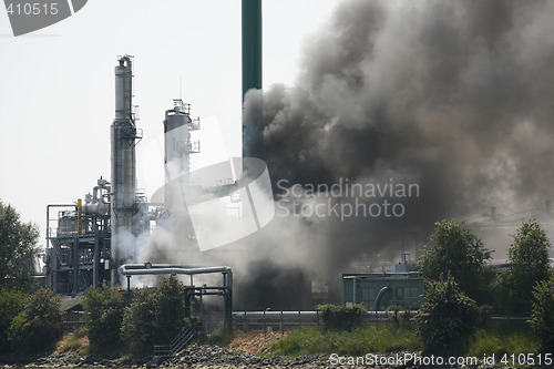 Image of Industrial fire