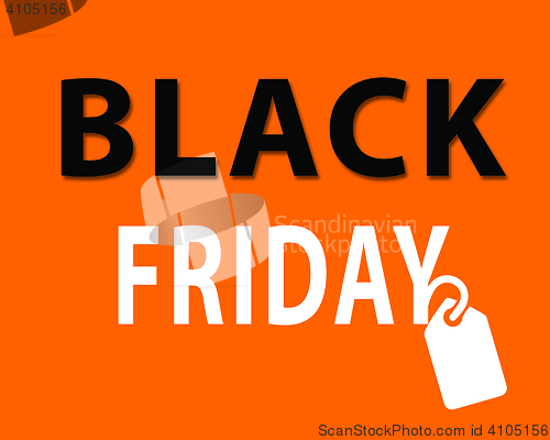 Image of Black Friday sale - holiday shopping concept