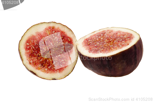 Image of red figs, close-up