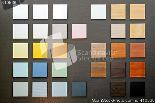 Image of Wooden samples