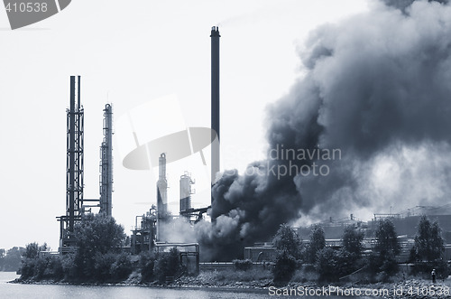 Image of Industrial fire