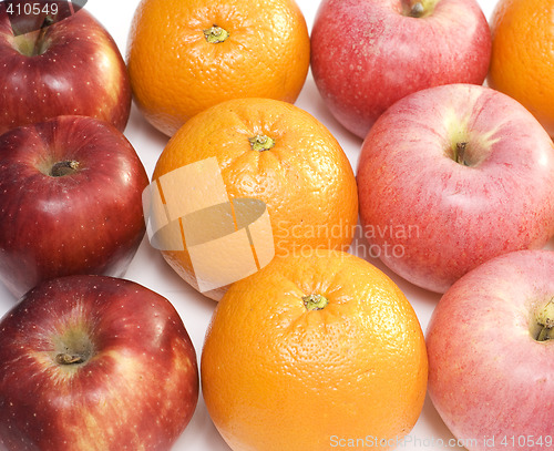 Image of apples and oranges